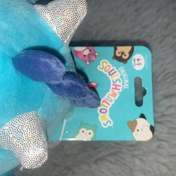 Squishmallows kids Slippers Dragon Blue - Picture 5 of 9